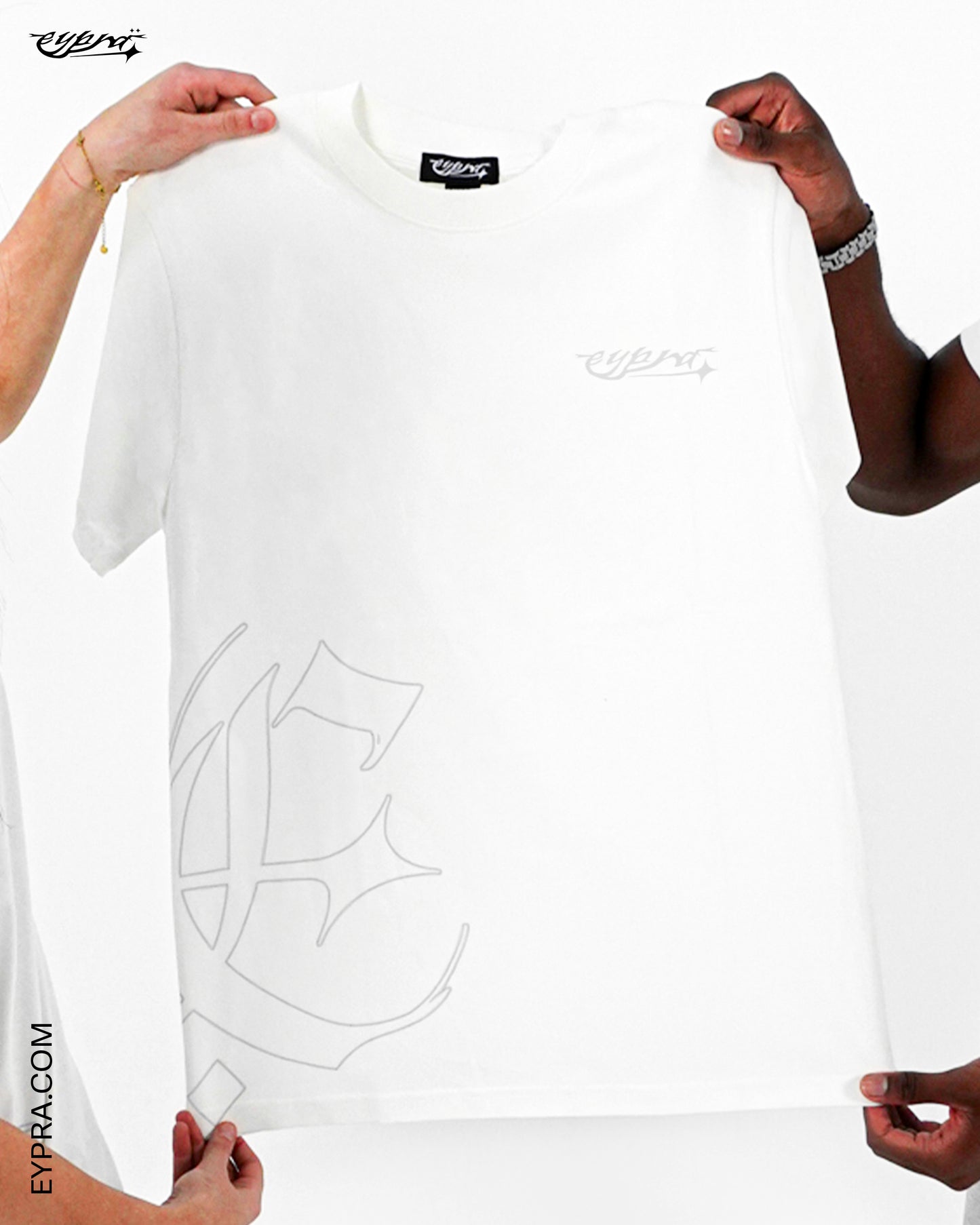 White Two Faces T-Shirt