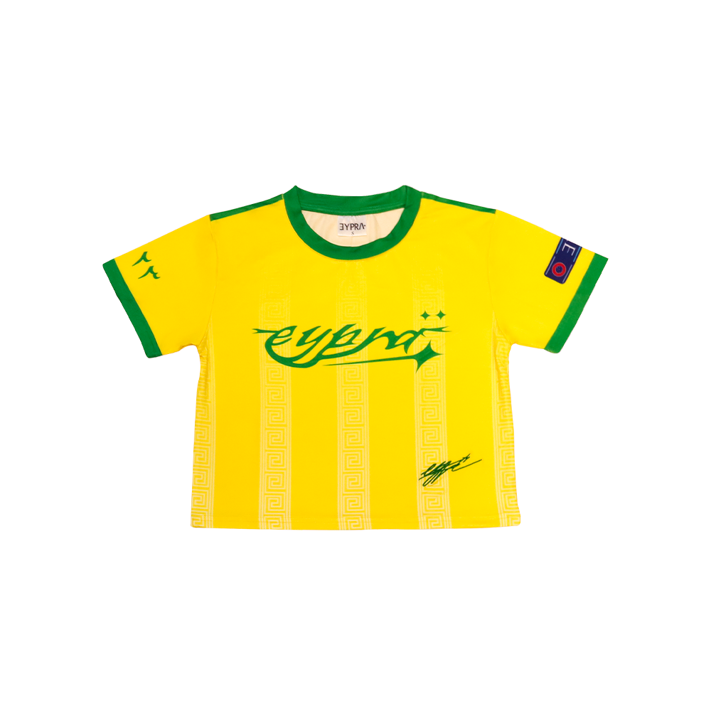 Crop Top Jersey - Brazil